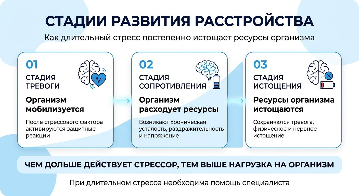 Лечение стресса в Дебальцево инфографика
